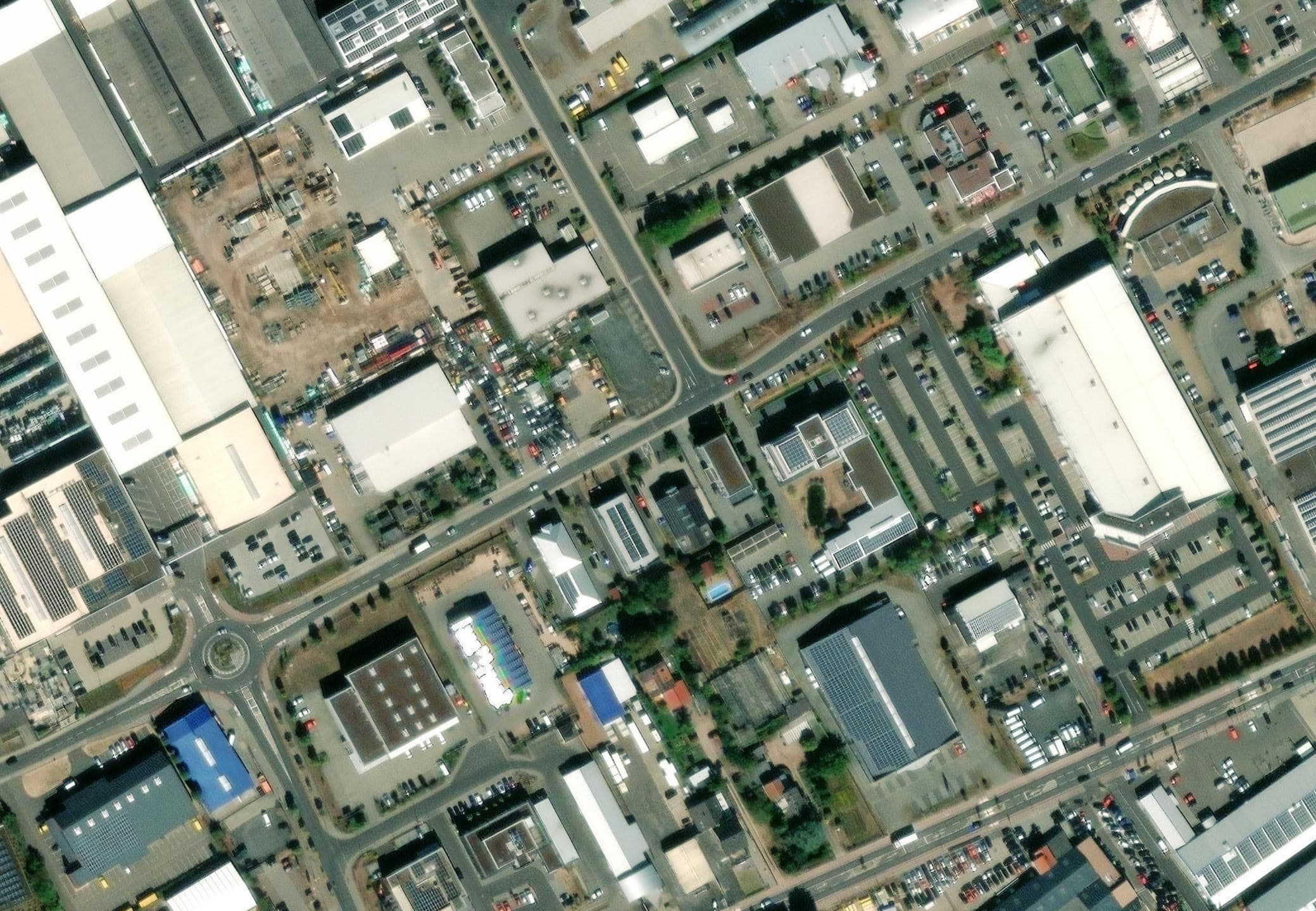 Satellitenansicht Bad Kreuznach, Schwabenheimer Weg 62